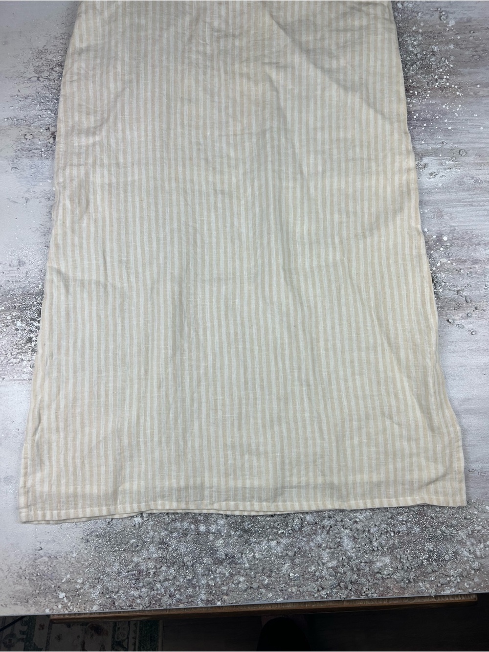 Laude The Label SURI Striped Beige Spaghetti Strap Slip Dress  xs/s - Picture 8 of 11